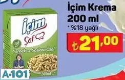 İÇİM KREMA 200ML İÇİM KREMA 200ML
